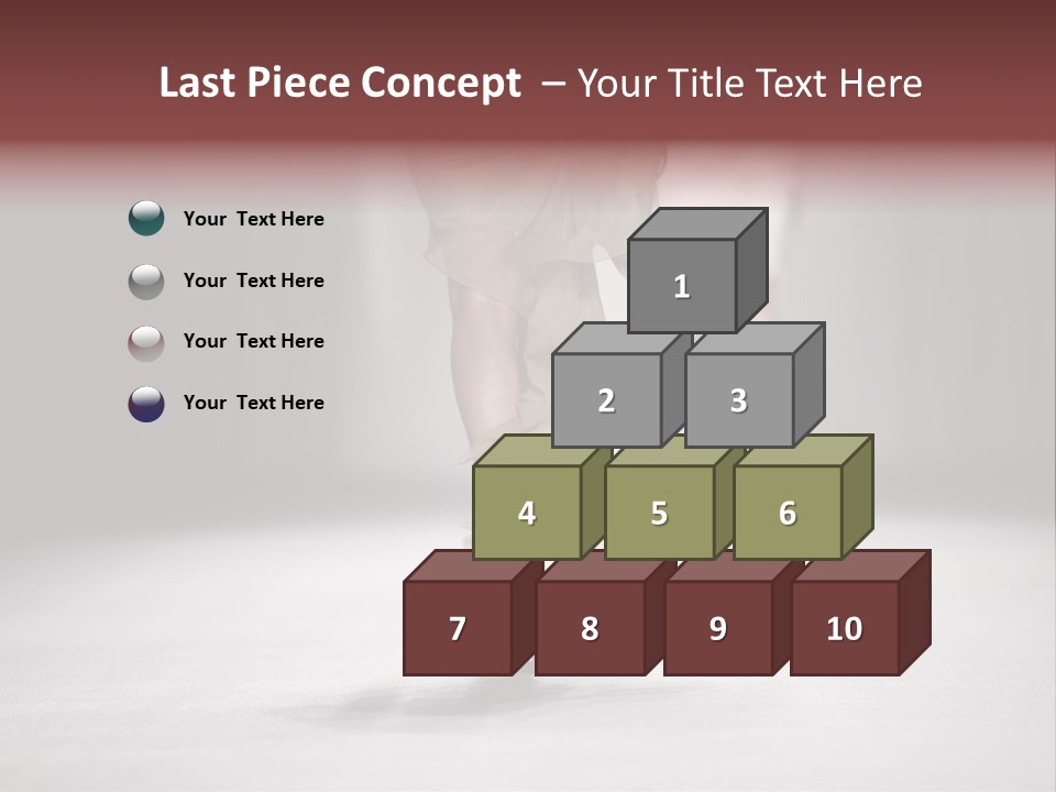 Woman Young Wear PowerPoint Template