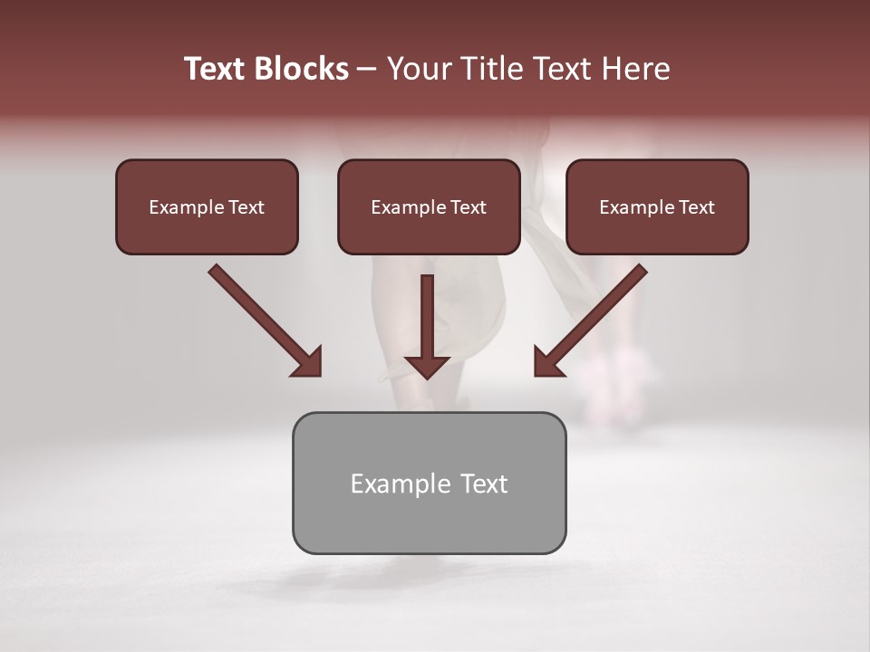 Woman Young Wear PowerPoint Template