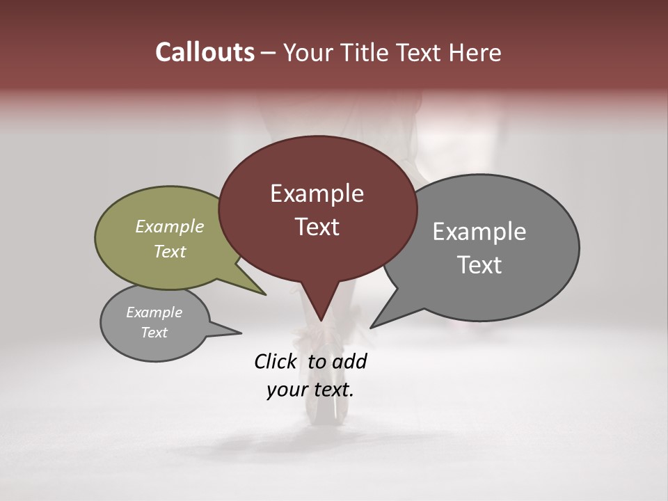 Woman Young Wear PowerPoint Template