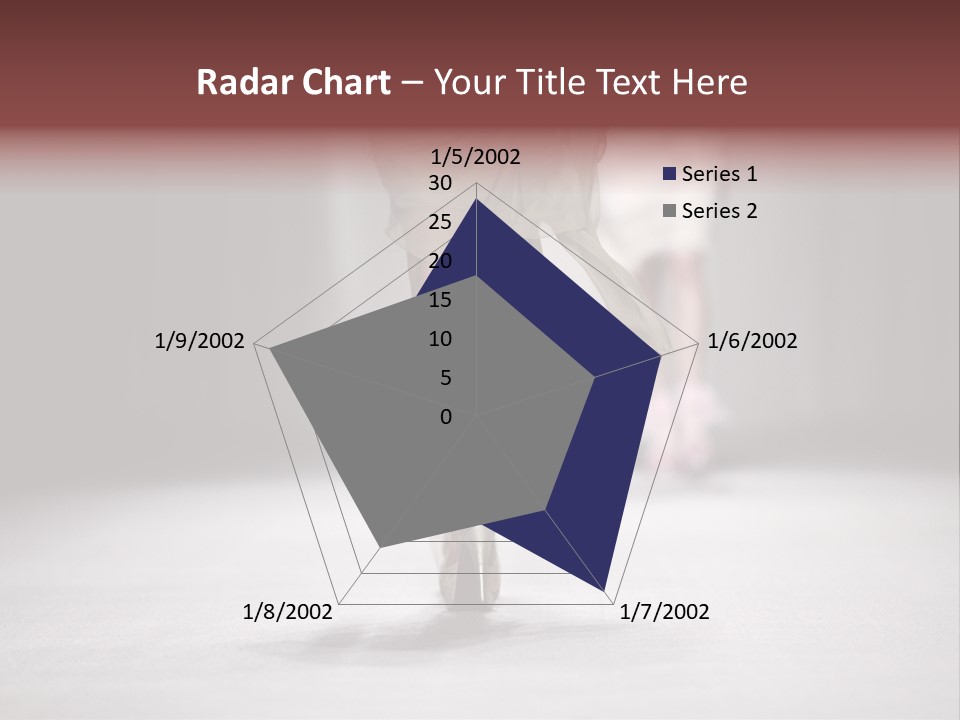 Woman Young Wear PowerPoint Template