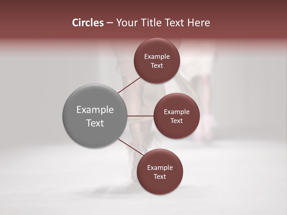 Woman Young Wear PowerPoint Template