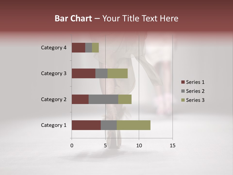 Woman Young Wear PowerPoint Template