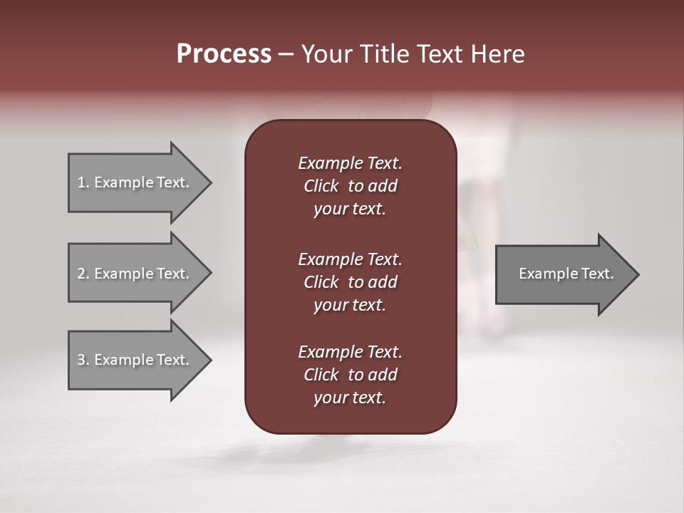 Woman Young Wear PowerPoint Template