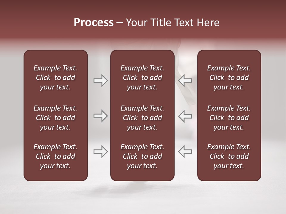 Woman Young Wear PowerPoint Template