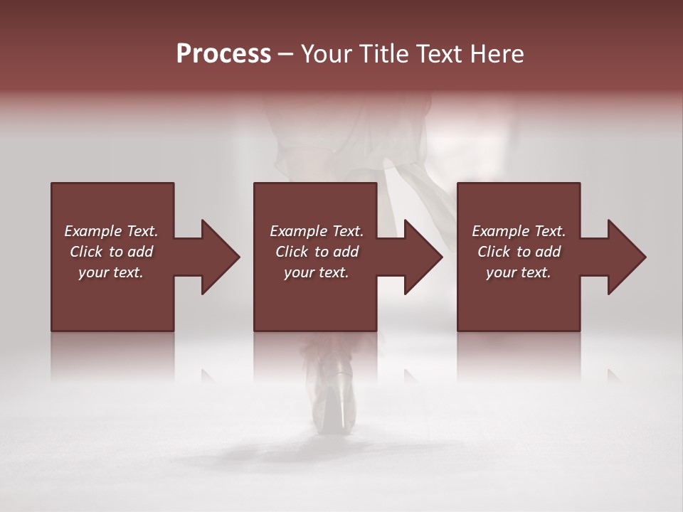 Woman Young Wear PowerPoint Template