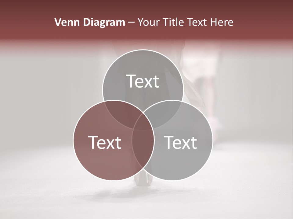 Woman Young Wear PowerPoint Template