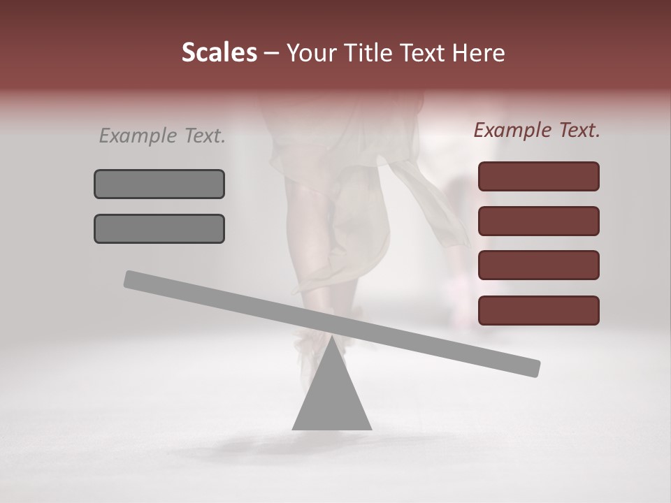 Woman Young Wear PowerPoint Template