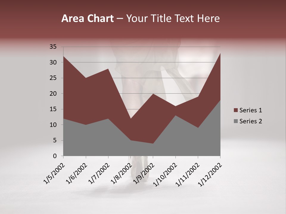 Woman Young Wear PowerPoint Template