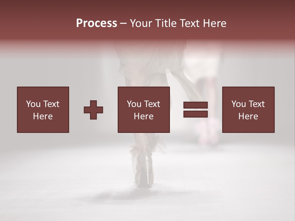 Woman Young Wear PowerPoint Template