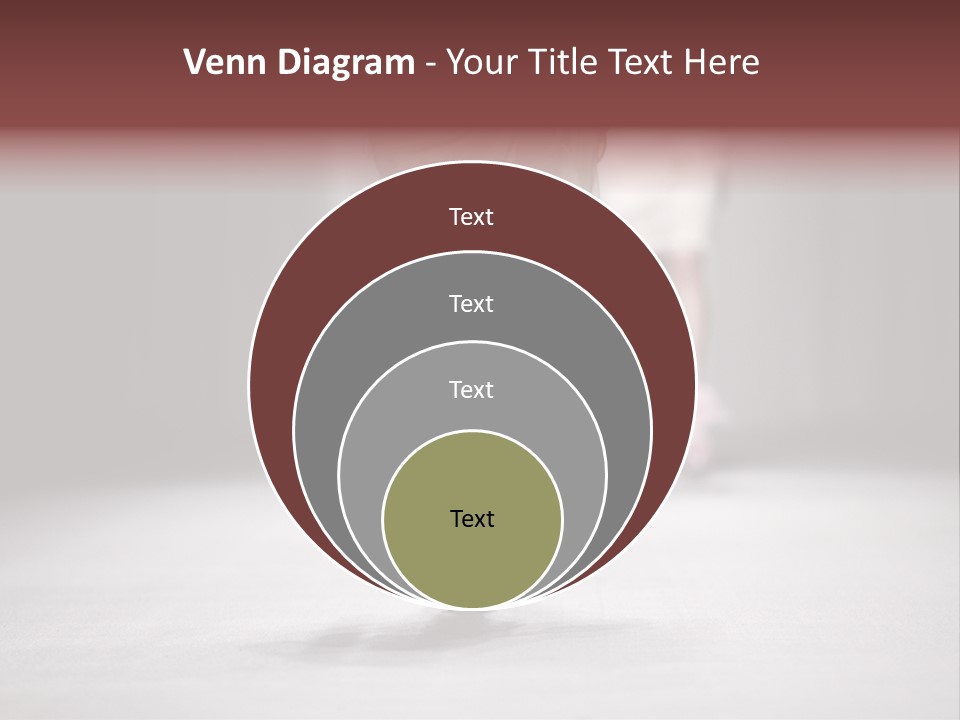 Woman Young Wear PowerPoint Template