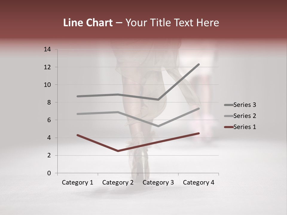 Woman Young Wear PowerPoint Template