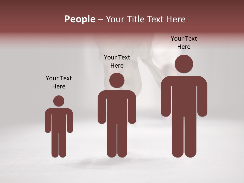 Woman Young Wear PowerPoint Template