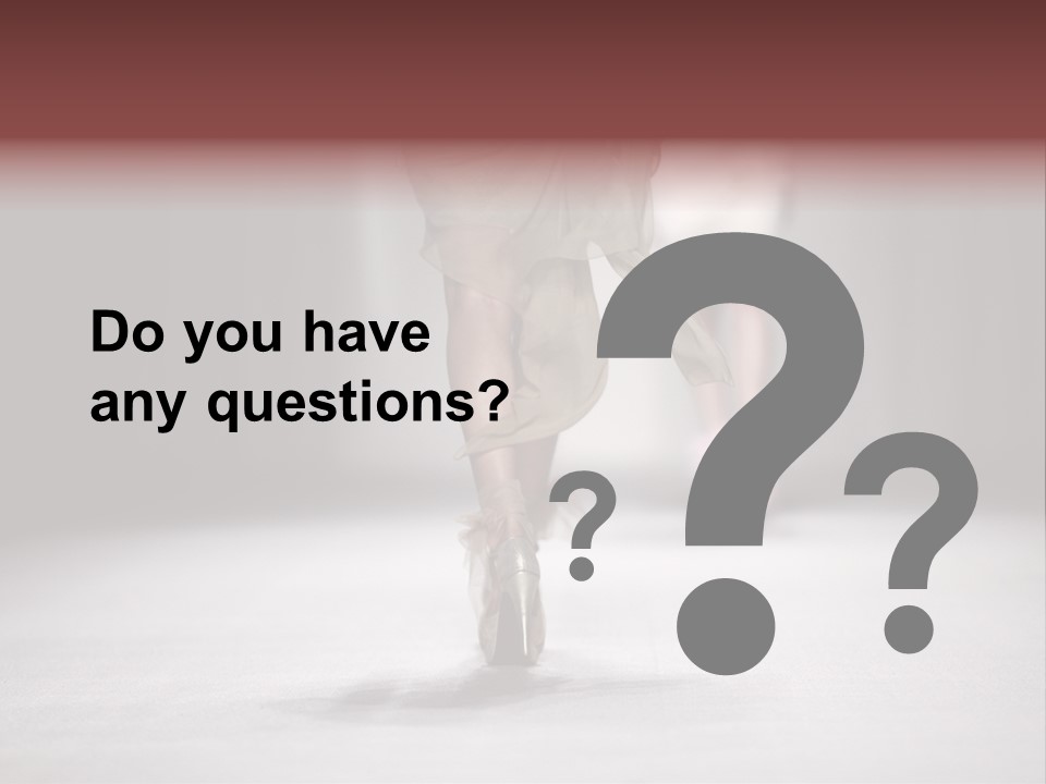 Woman Young Wear PowerPoint Template