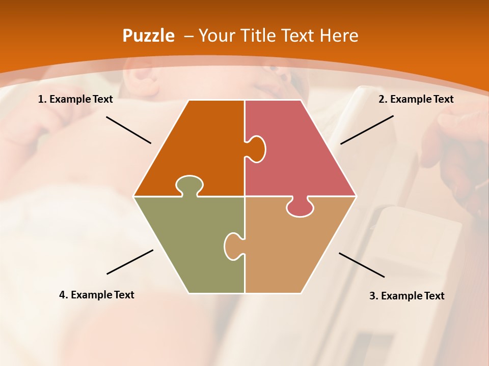 Baby Parenthood Girl PowerPoint Template