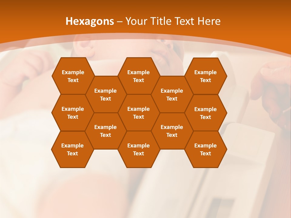 Baby Parenthood Girl PowerPoint Template