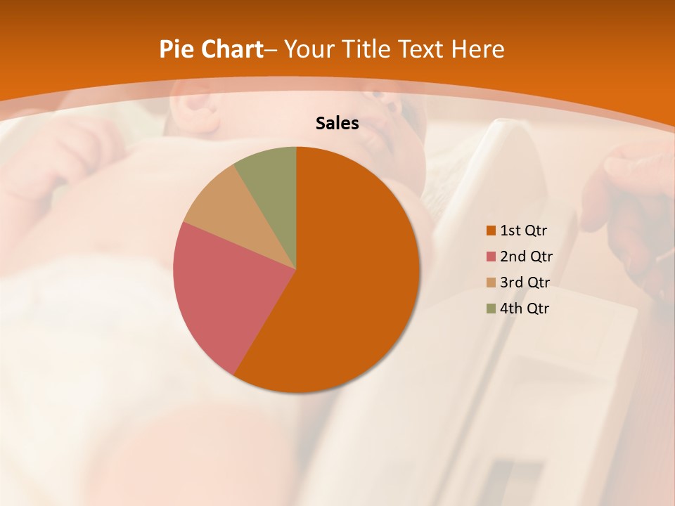 Baby Parenthood Girl PowerPoint Template