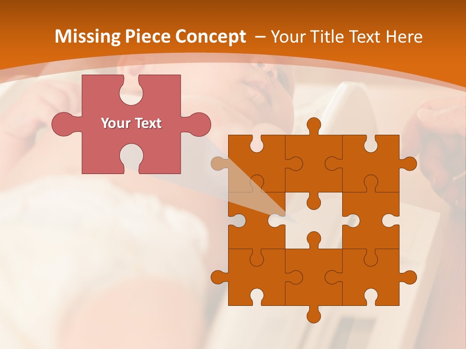 Baby Parenthood Girl PowerPoint Template