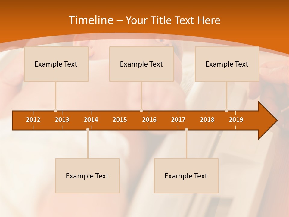 Baby Parenthood Girl PowerPoint Template