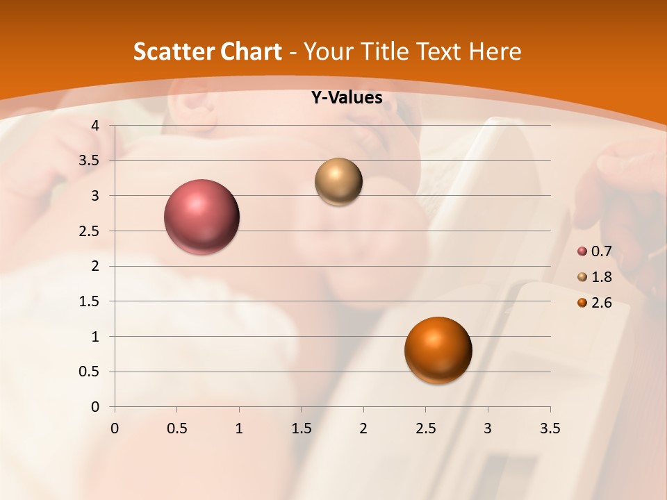 Baby Parenthood Girl PowerPoint Template