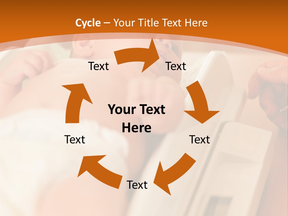 Baby Parenthood Girl PowerPoint Template