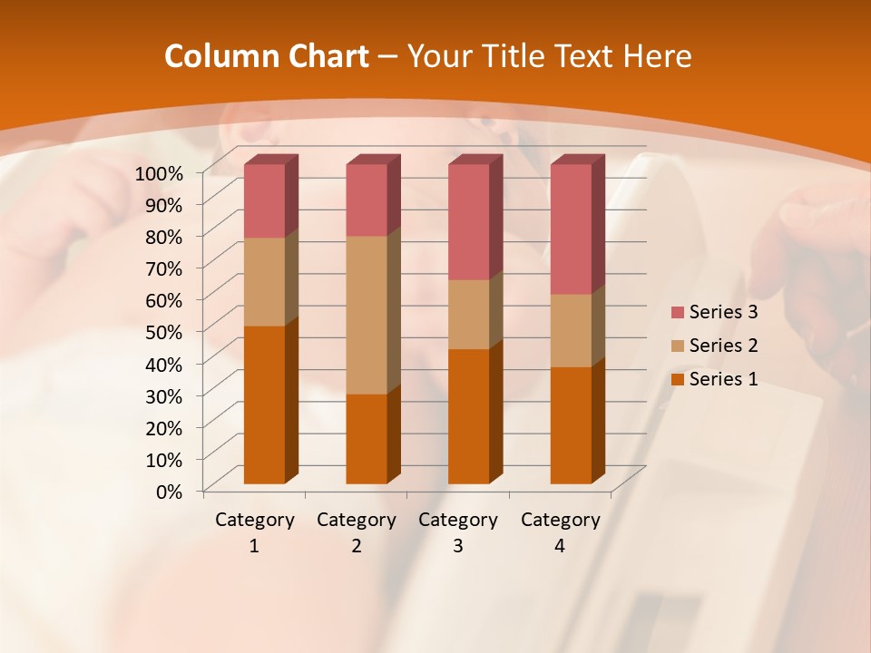 Baby Parenthood Girl PowerPoint Template