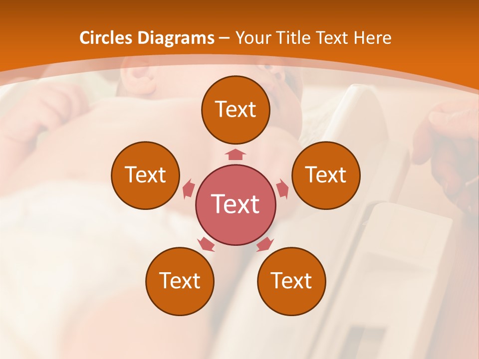 Baby Parenthood Girl PowerPoint Template