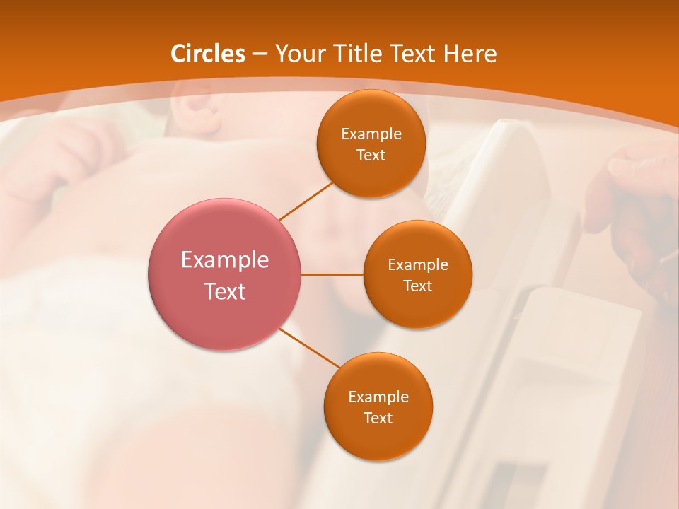 Baby Parenthood Girl PowerPoint Template