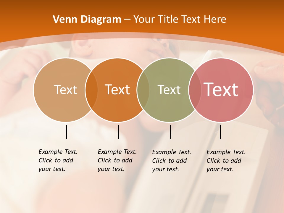 Baby Parenthood Girl PowerPoint Template