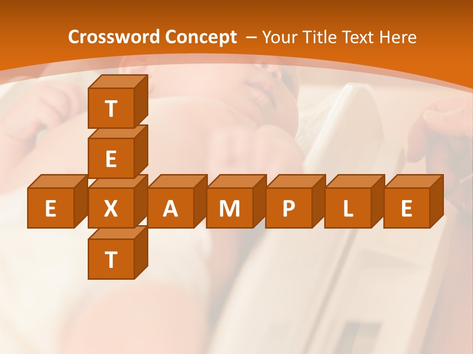 Baby Parenthood Girl PowerPoint Template