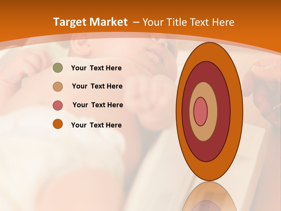 Baby Parenthood Girl PowerPoint Template