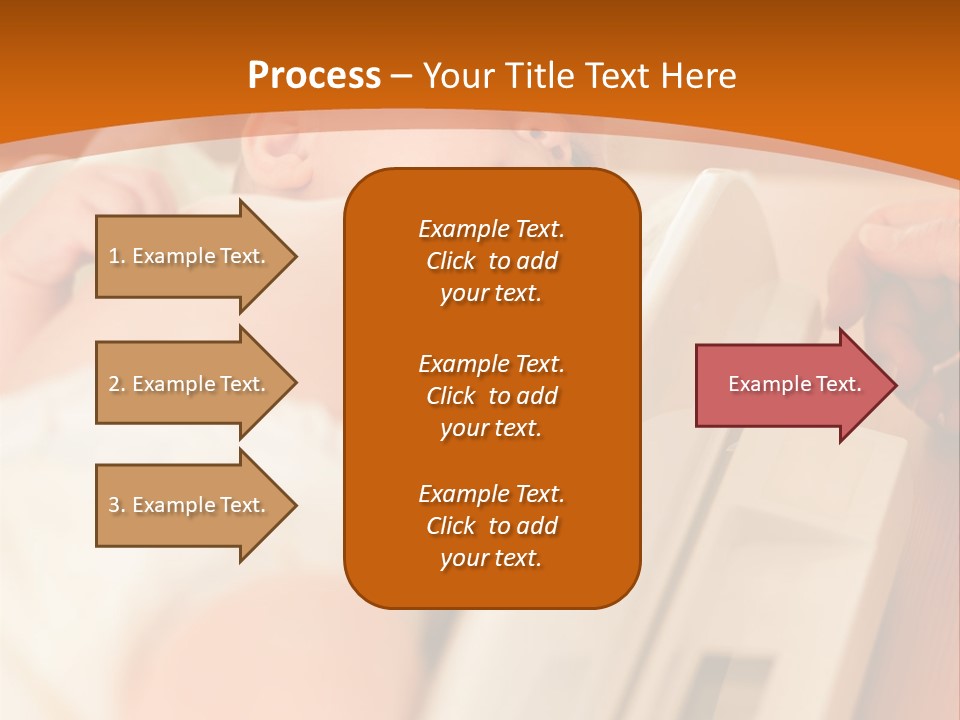 Baby Parenthood Girl PowerPoint Template