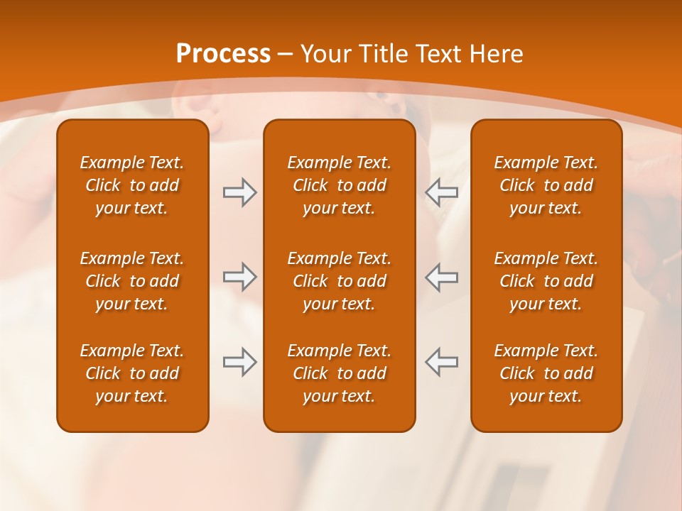 Baby Parenthood Girl PowerPoint Template