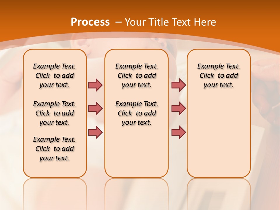 Baby Parenthood Girl PowerPoint Template