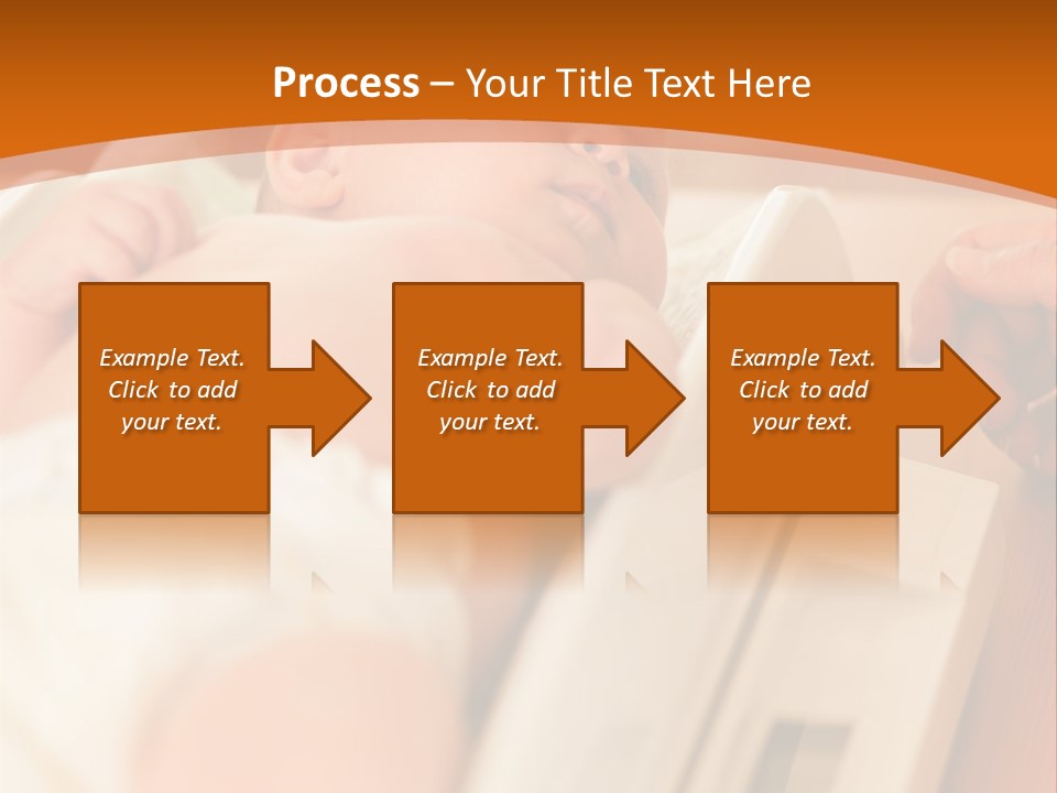 Baby Parenthood Girl PowerPoint Template