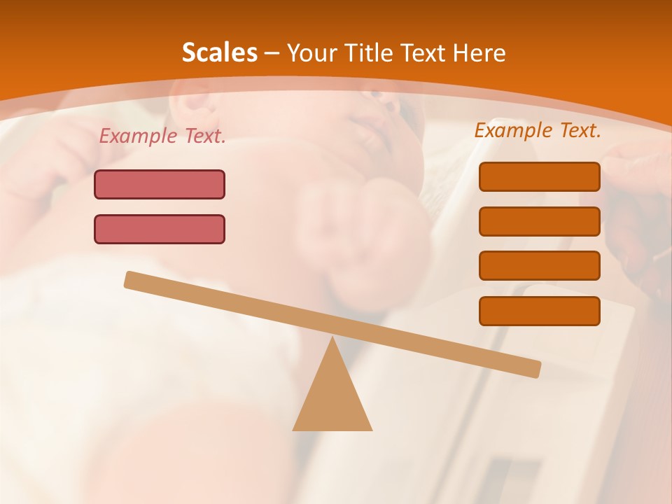 Baby Parenthood Girl PowerPoint Template