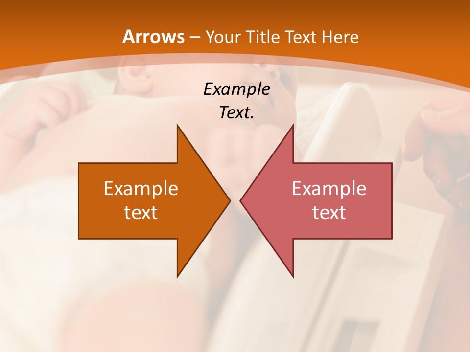 Baby Parenthood Girl PowerPoint Template