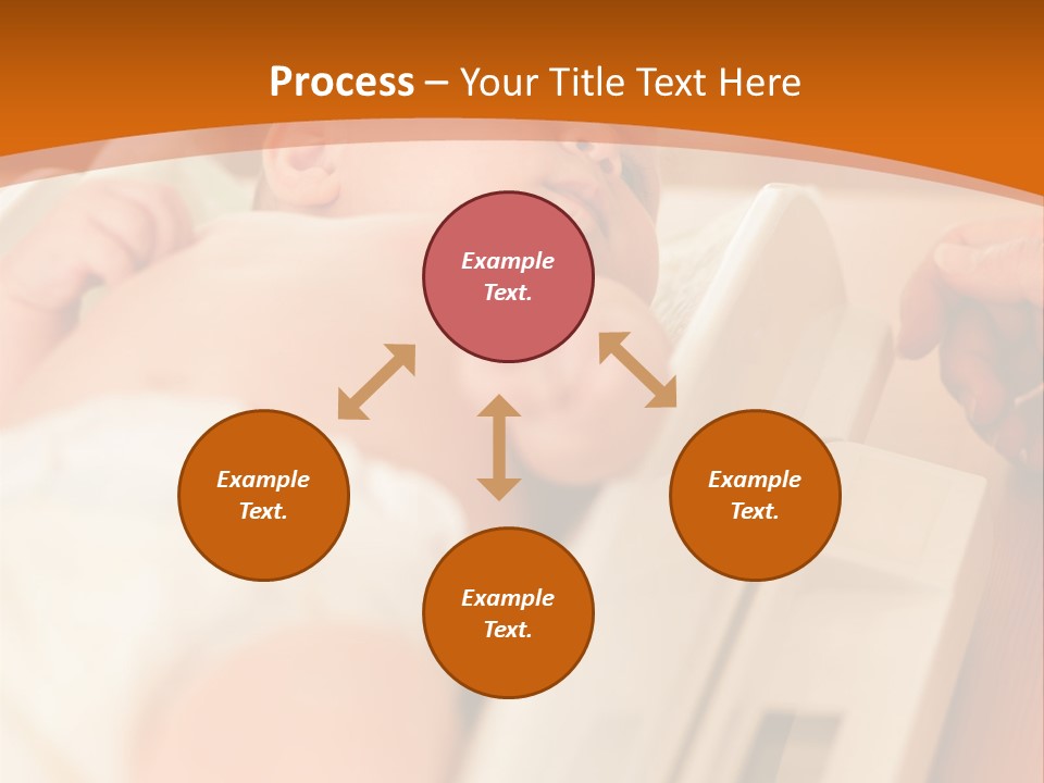 Baby Parenthood Girl PowerPoint Template