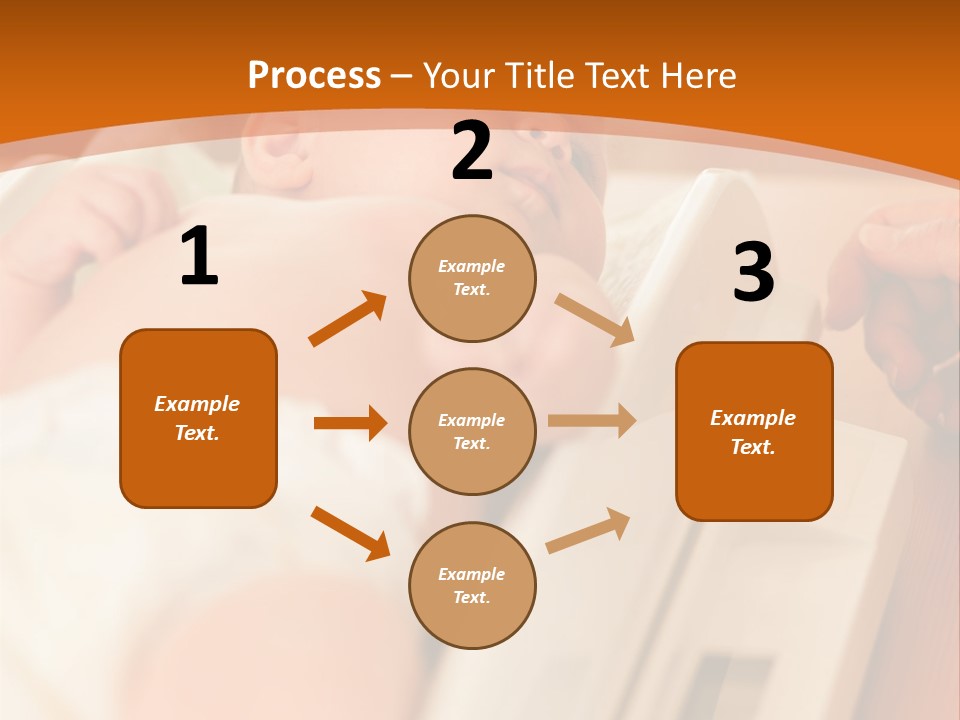 Baby Parenthood Girl PowerPoint Template