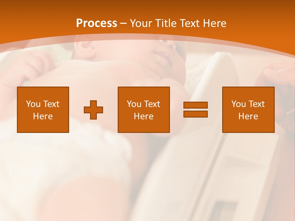 Baby Parenthood Girl PowerPoint Template