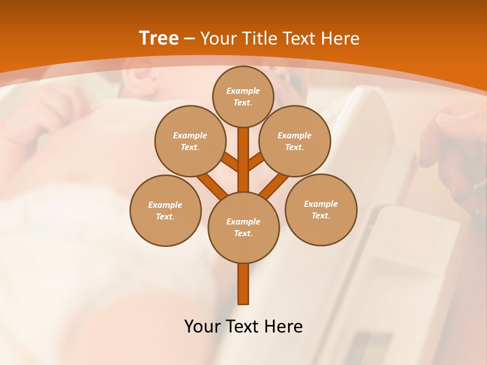 Baby Parenthood Girl PowerPoint Template