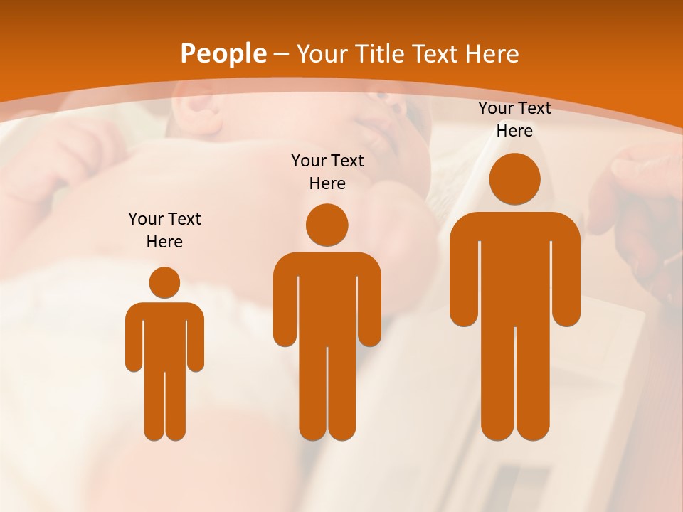 Baby Parenthood Girl PowerPoint Template