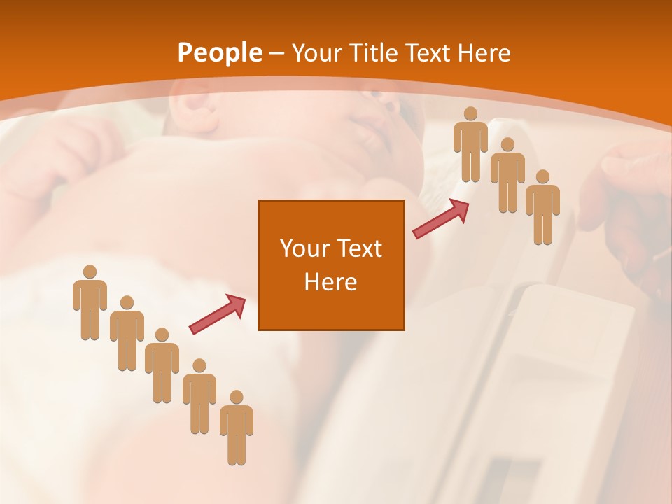 Baby Parenthood Girl PowerPoint Template