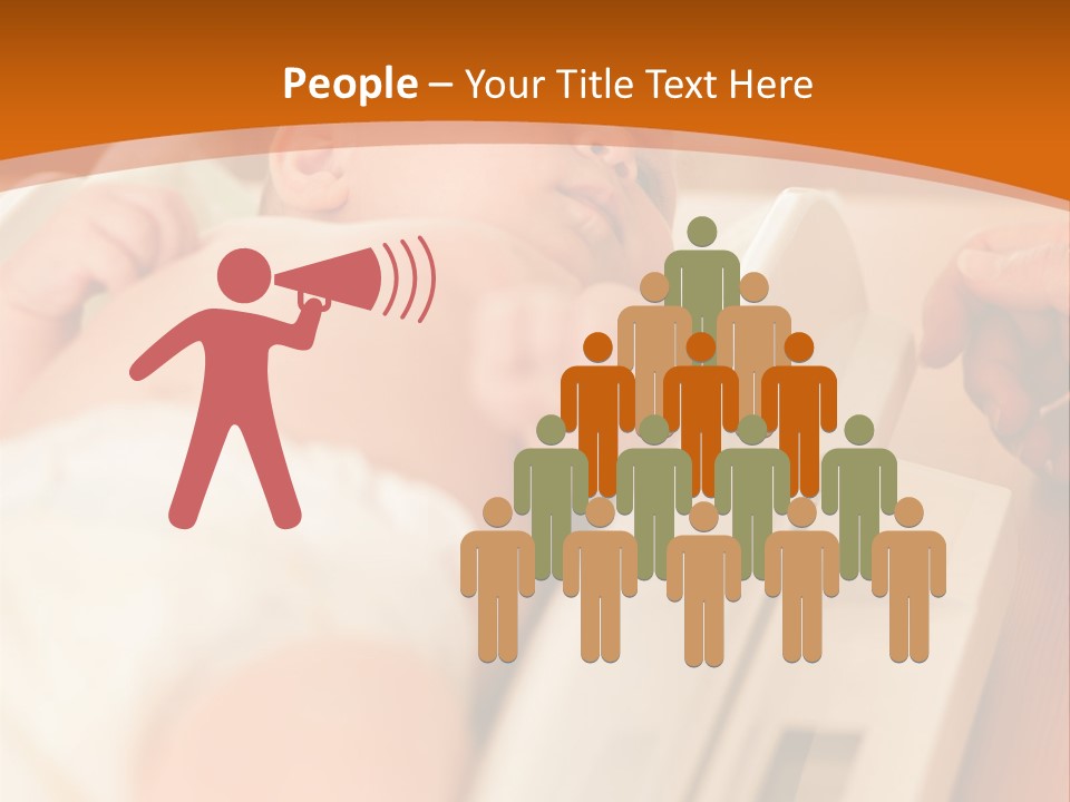 Baby Parenthood Girl PowerPoint Template