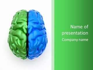 Intelligence Anatomy Psychology PowerPoint Template