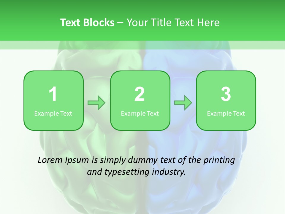Intelligence Anatomy Psychology PowerPoint Template