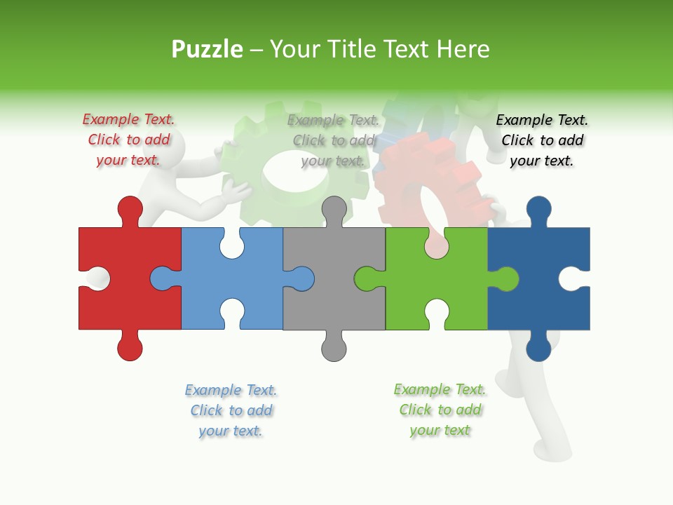 Pinion Business Machine PowerPoint Template