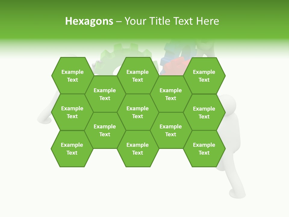 Pinion Business Machine PowerPoint Template