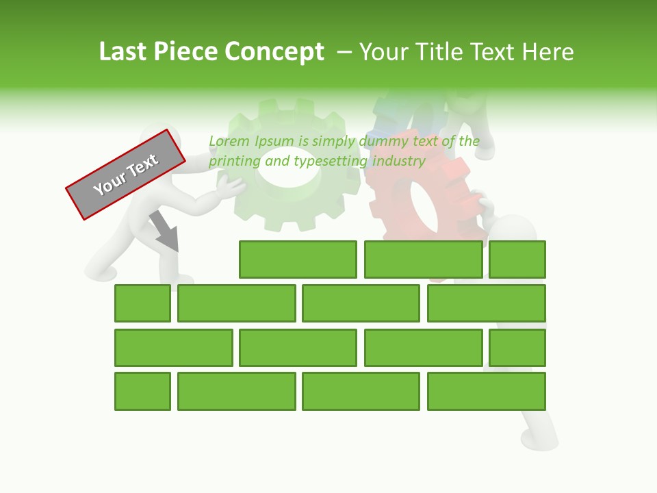 Pinion Business Machine PowerPoint Template