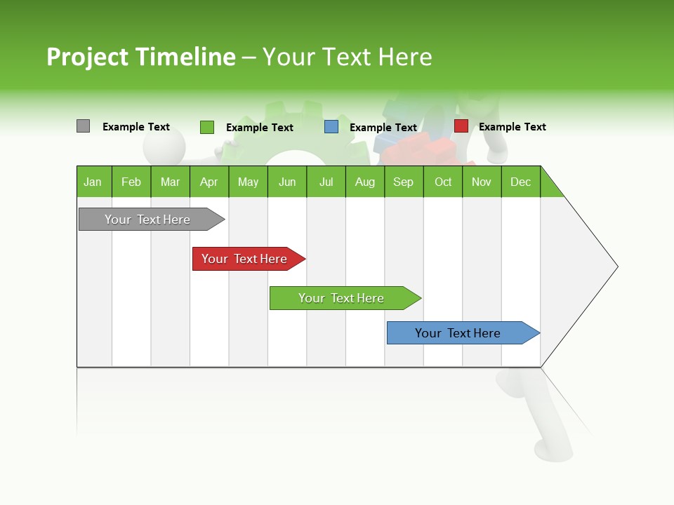 Pinion Business Machine PowerPoint Template