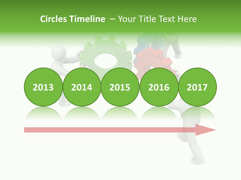 Pinion Business Machine PowerPoint Template